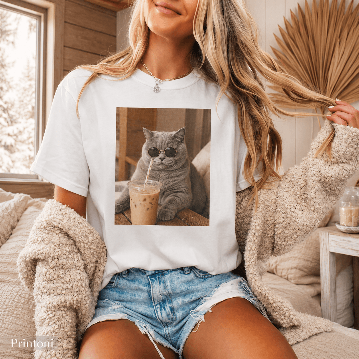 Golden Retriever Iced Coffee Shirt, Funny Dog Graphic Tee, Golden Retriever Lover Gift, Dog Mom Shirt, Trendy Dog Tee, Comfort Colors