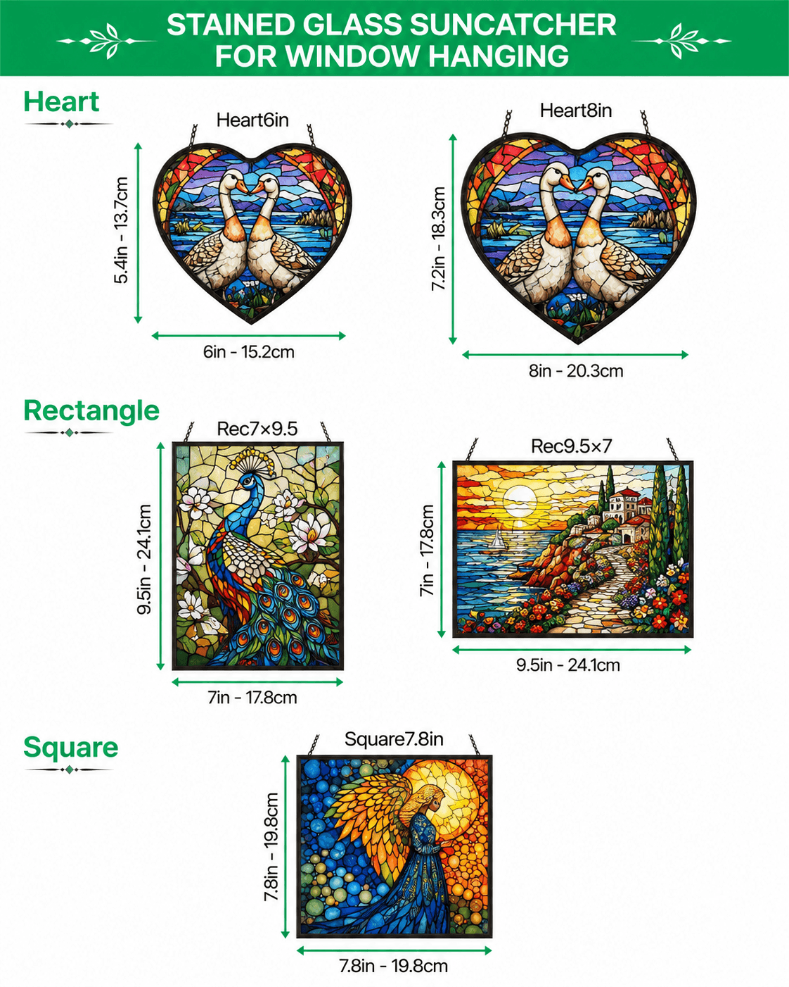 Custom Dog Stained Glass Suncatcher from Photo – Personalized Pet Memorial Window Decor